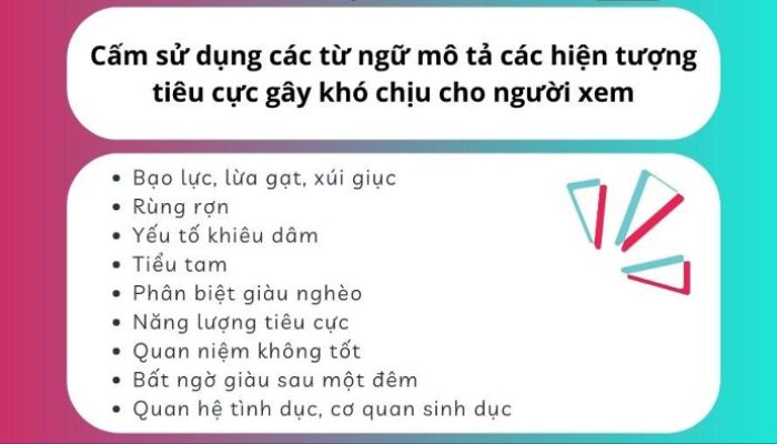 Ngôn từ phân biệt, xúc phạm hoặc nhạy cảm